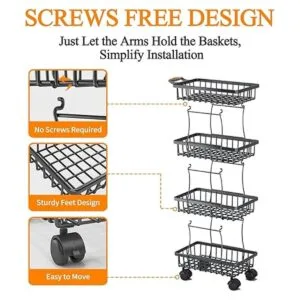 Wisdom Star Canasta de frutas y verduras de 4 niveles_5