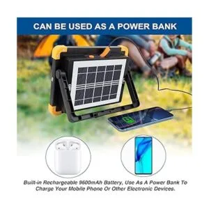 Luz de trabajo LED recargable con soporte luz de trabajo_4