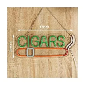 Roouneon Letrero de neón para barra de cerveza luz de_2