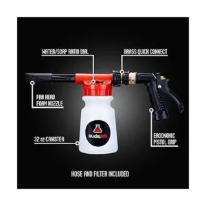 Suds Lab F3 Pistola de espuma de limpieza de coche_2