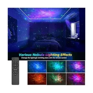 Proyector de estrellas luz nocturna de galaxia regalos_2