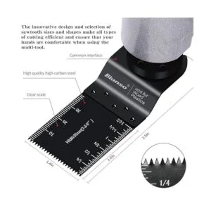 Bionso 28PCS Oscillating Saw Blades Professional_3