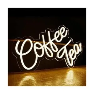 Letrero de neón de café y barra de té letrero LED_3