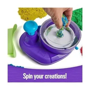 Kinetic Sand Juego Deluxe Swirl N Surprise 2.5 libras_5