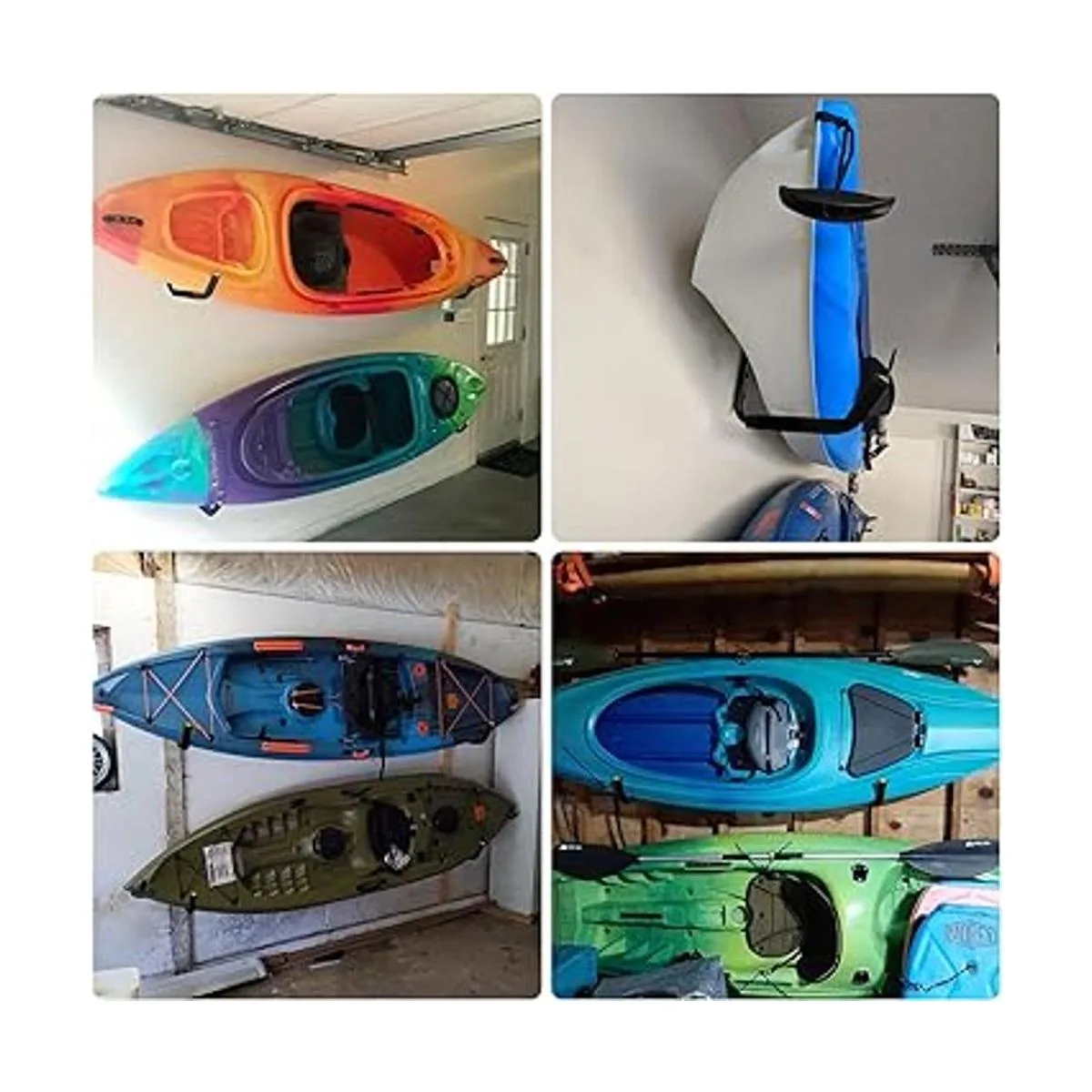 Ganchos de almacenamiento de garaje resistentes de 100_6