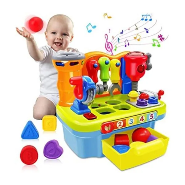 SYAOMUNLY Juguetes para bebés para niños de 1 año banco_1
