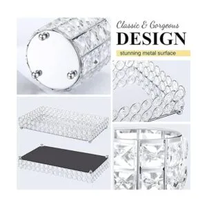 Bandeja de perfume de 3 piezas bandeja de tocador de_3