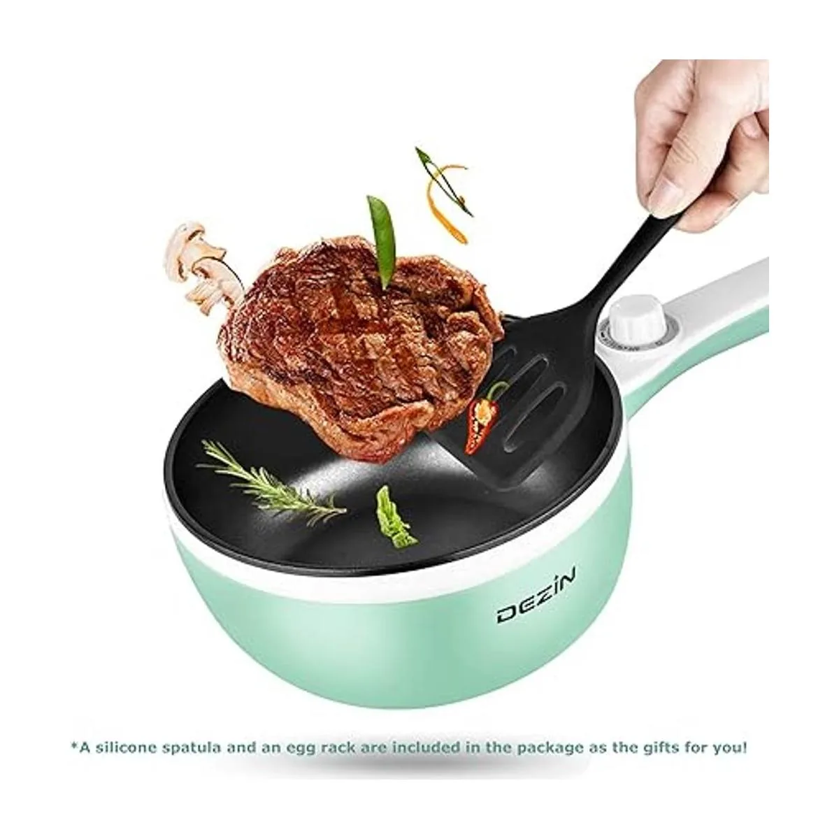 Dezin Olla caliente eléctrica mejorada sartén_2