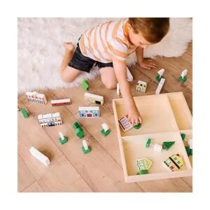 Melissa Doug Juego de madera Town Play FFP_3