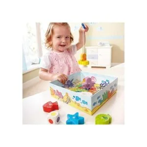 HABA My very First Games Here Fishy Fishy Juego de pesca_3