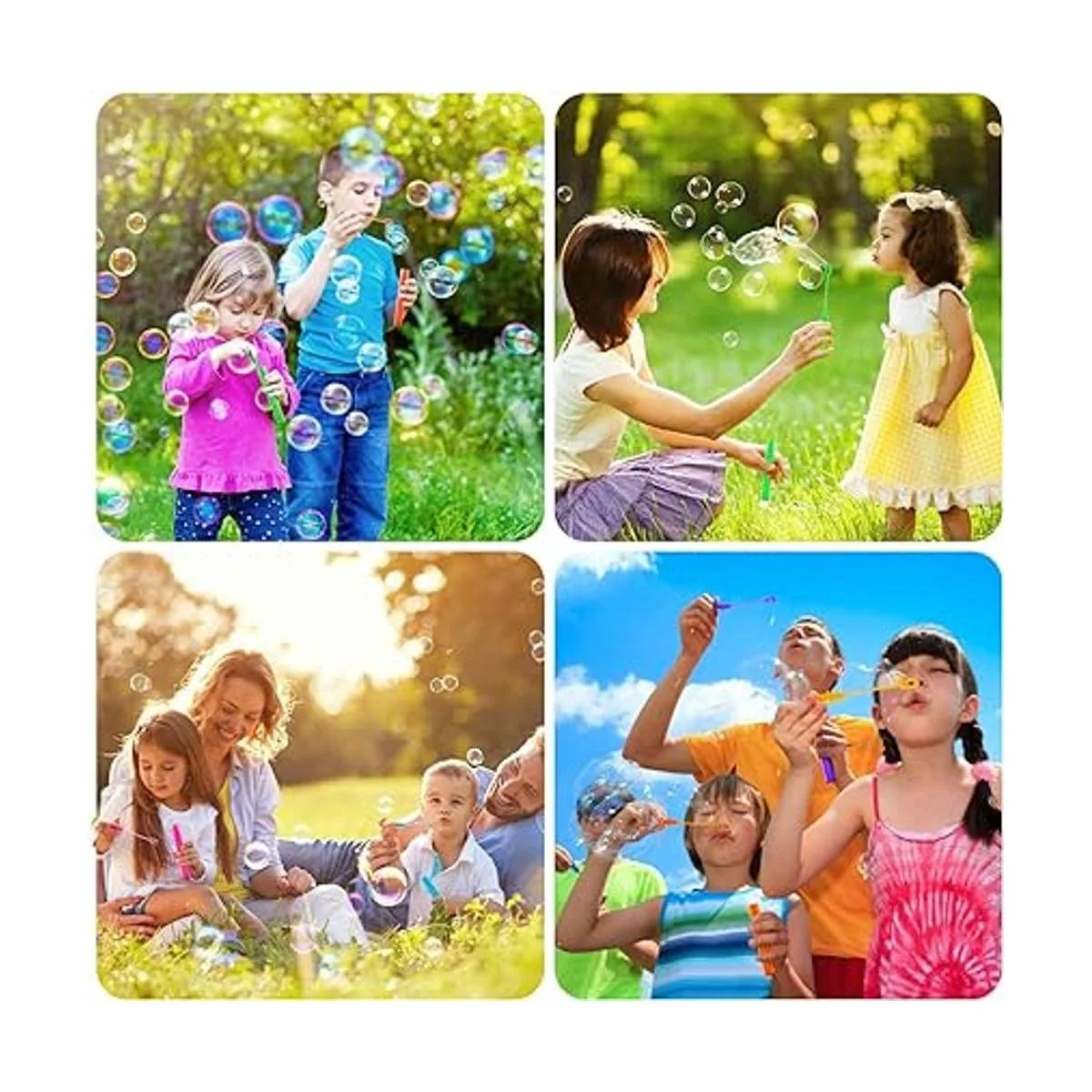 200 mini varitas de burbujas surtido de recuerdos de_6