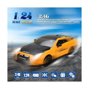 Auto de control remoto 124 de 2.4 GHz 4WD RC Drift auto_2