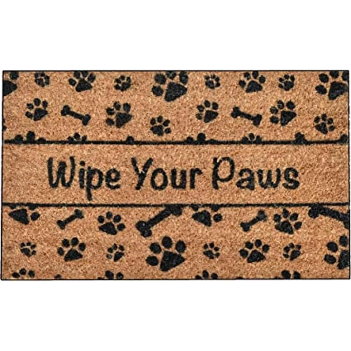 NINAMAR Tapete para puerta Wipe Your Paws de fibra_1