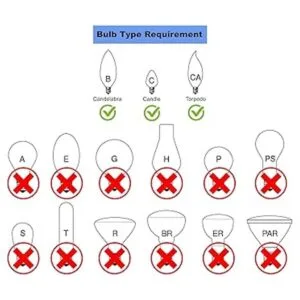 meriville pantalla de lámpara 4 X 5 X 5 pulgadas_2