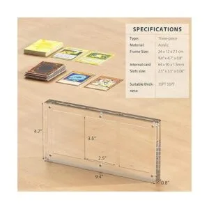 Wildnut Estuche para exhibir tarjetas soportes_6