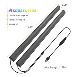 WILLED Barra de luz 2 en 1 debajo del monitor luces de_6