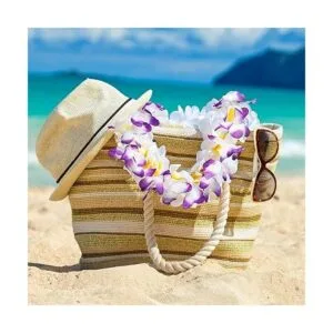 Ruisita Guirnalda hawaiana de 144 piezas de decoraciones_5