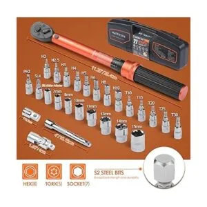 Llave dinamométrica de clic de 14 pulgadas juego de 27_2