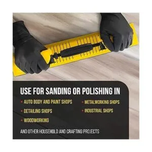 DuraGold Pro Series Bloque de archivos de lija a mano con_6