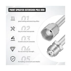 Barra de extensión de punta de rociador de pintura sin_3