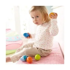 Huevos musicales Haba huevos de madera con acústica y 5_3