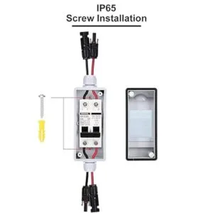 Interruptor de desconexión de 30 amperios 12 V400 V CC_6