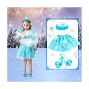 HAMSILY Juego de zapatos de vestir de princesa juguetes_4