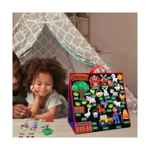 Twohomc Folding Felt Board for ToddlersFelt Board for_6