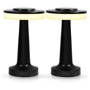 Juego de 2 lámparas de mesita de noche control de sensor_1