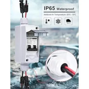 Interruptor de desconexión de 30 amperios 12 V400 V CC_5