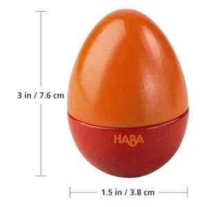 Huevos musicales Haba huevos de madera con acústica y 5_2