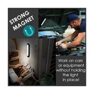 CrossPeak Farol de tubo LED magnético con 5 modos de luz_5