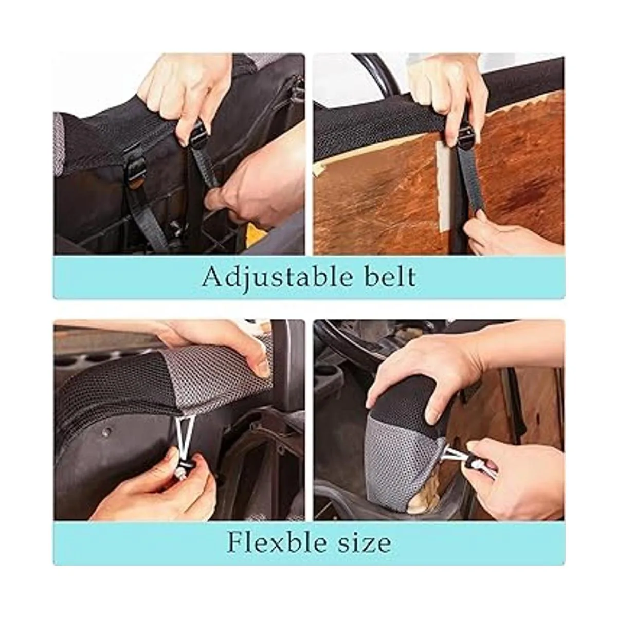 10L0L Fundas de asiento para carrito de golf EZGO TXT RXV_6