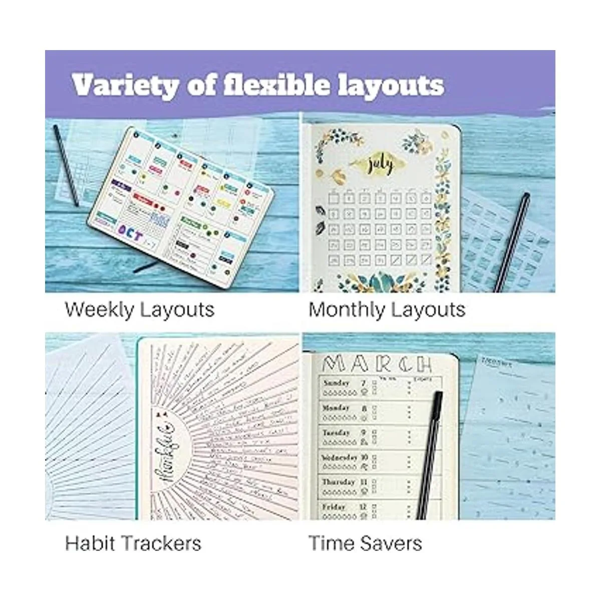 Bullet Bundle Plantillas de diario para planificadores_3