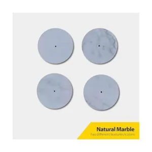 Soporte para toallas de mano con base de mármol pesada_7