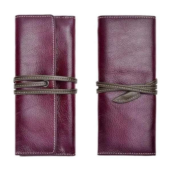 ZLYC Estuche de cuero hecho a mano para lápices estuche_6
