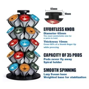 EVERIE Carrusel de soporte para cápsulas de café_3