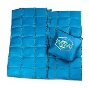 Roebury Puffy Camping Blanket Packable Vegan Down_1