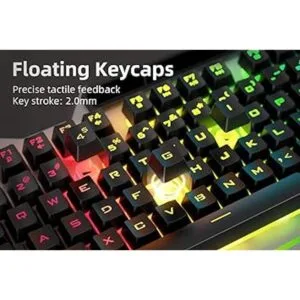 AULA Combo de teclado y mouse para juegos teclado de_2