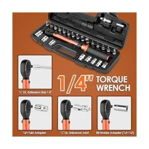 Llave dinamométrica de clic de 14 pulgadas juego de 27_6