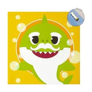Idea Nuova Baby Shark Juego de 4 lienzos cuadrados para_5