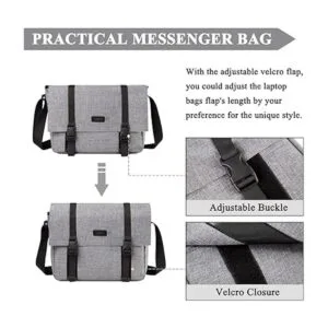 Vaschy Bolso bandolera para portátil de 14 pulgadas_3