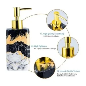 LiveHouse Juego de accesorios de baño de arco iris juego_2