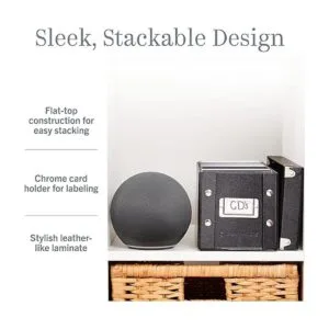 Caja de almacenamiento con diseño elegante SnapNStore_4