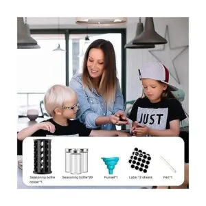 Revolving Spice Rack Spice Racks Organizer for Kitchen_7