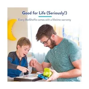 BedShelfie CableCatch Estante de mesita de noche y_5