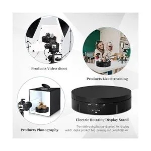 Qinmay Soporte de exhibición giratorio de 360 grados_2