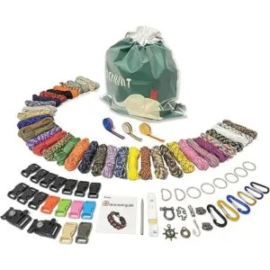 Giroa Paracord 550 Combo Kit de cuerdas de paracord de 36_1