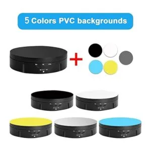 Qinmay Soporte de exhibición giratorio de 360 grados_3