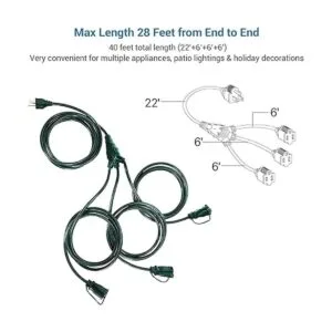 DEWENWILS Outdoor Extension Cord for Halloween_3